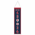 Tokens 8 x 32 in. Boston Red Sox Wool Heritage Evolution Design Banner TO3369293